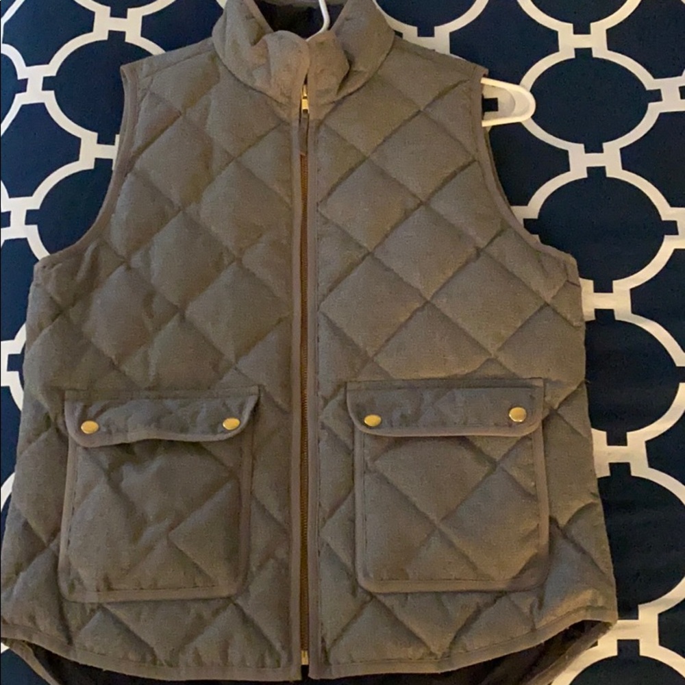 Grey J. Crew Vest (never been worn)